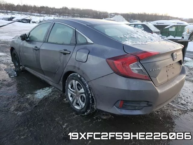19XFC2F59HE226086 фото 4