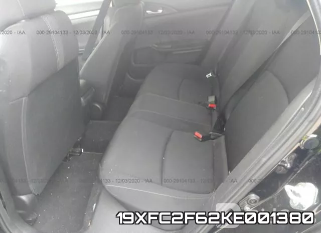 19XFC2F62KE001380 фото 8