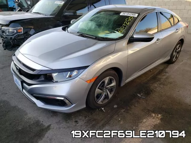19XFC2F69LE210794 фото 3