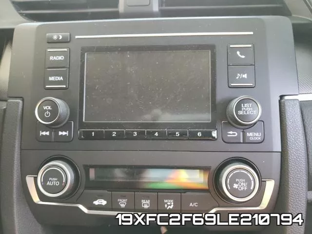 19XFC2F69LE210794 фото 10