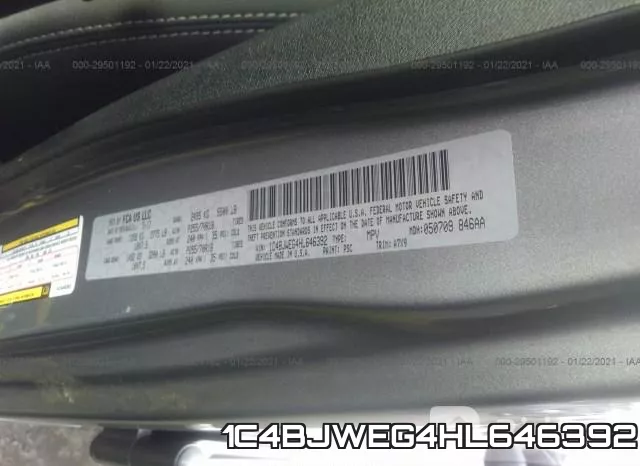 1C4BJWEG4HL646392 фото 10