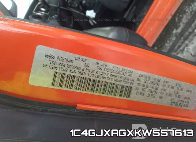 1C4GJXAGXKW557613 фото 9