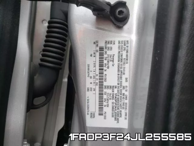 1FADP3F24JL255585 фото 2