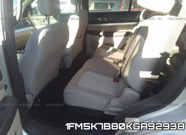 1FM5K7B80KGA92938 фото 6