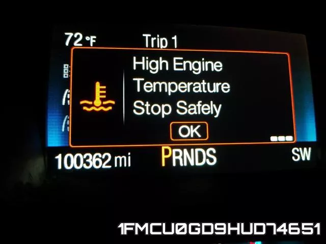 1FMCU0GD9HUD74651 фото 7