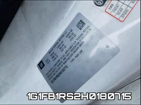 1G1FB1RS2H0180715 фото 2