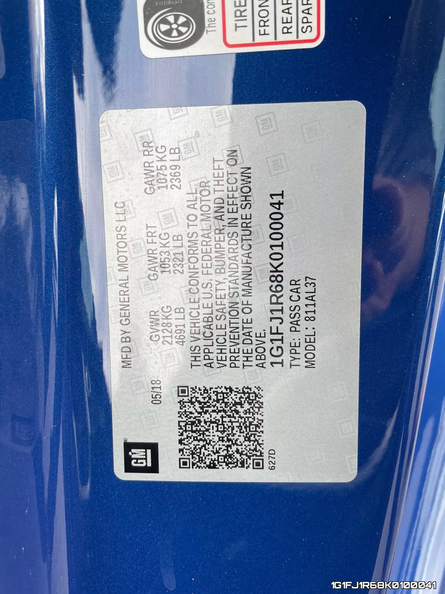 1G1FJ1R68K0100041 фото 2