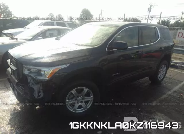 1GKKNKLA0KZ116943 фото 3