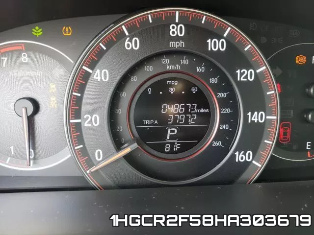 1HGCR2F58HA303679 фото 9