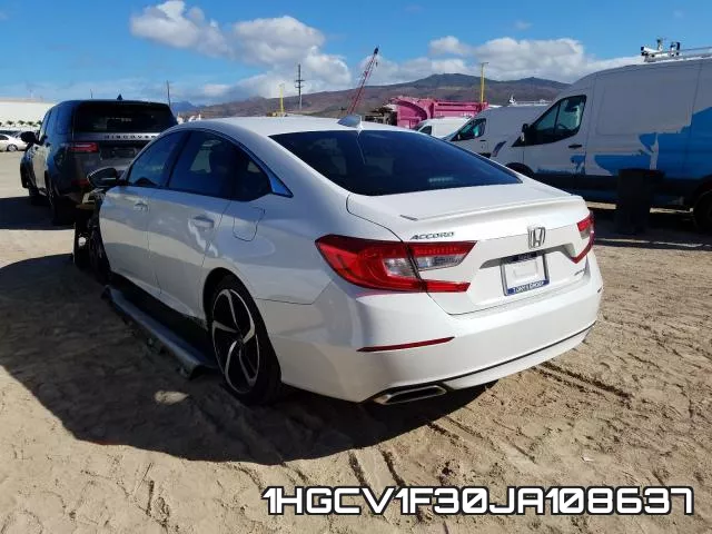 1HGCV1F30JA108637 фото 4
