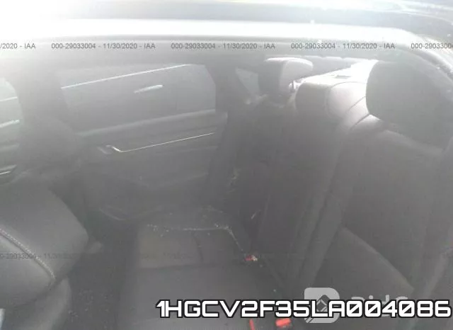 1HGCV2F35LA004086 фото 8