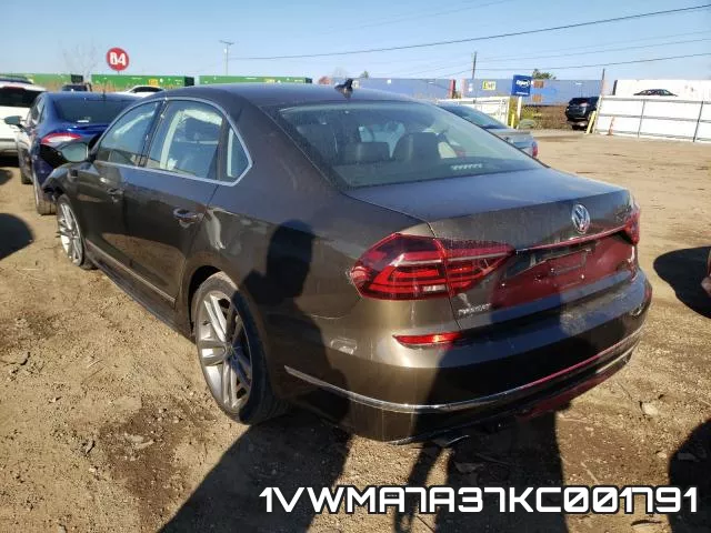 1VWMA7A37KC001791 фото 4
