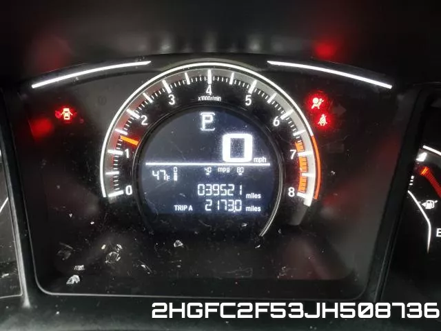 2HGFC2F53JH508736 фото 9