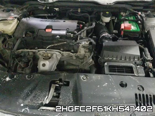 2HGFC2F61KH547402 фото 8