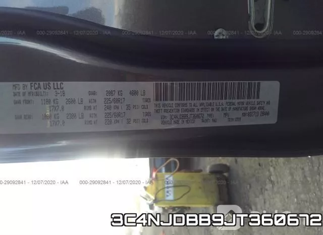 3C4NJDBB9JT360672 фото 10