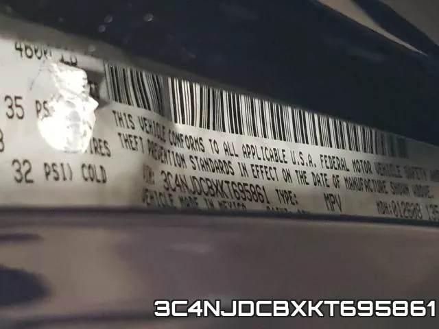 3C4NJDCBXKT695861 фото 2