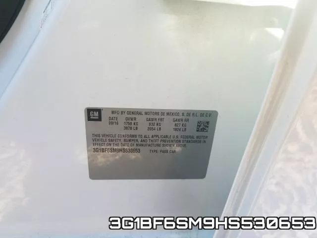3G1BF6SM9HS530653 фото 2