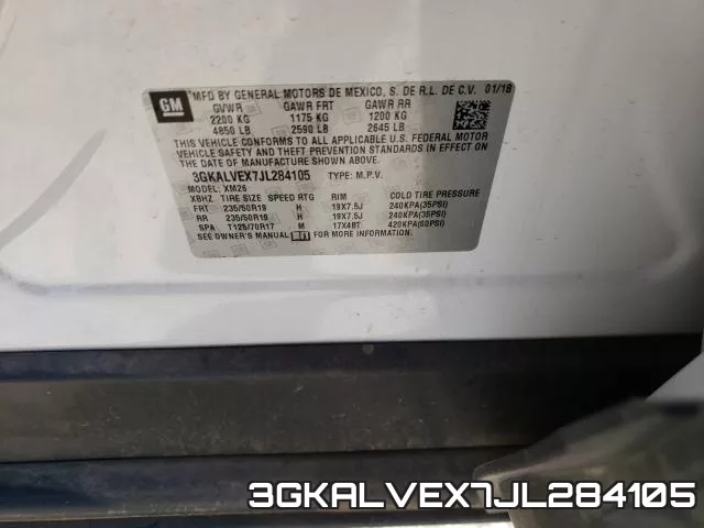 3GKALVEX7JL284105 фото 2
