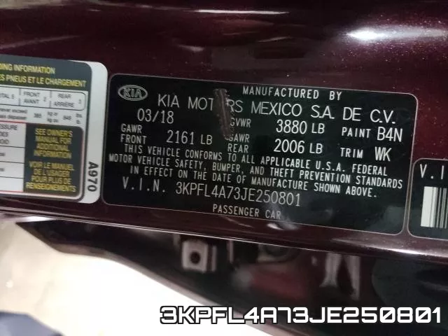 3KPFL4A73JE250801 фото 2