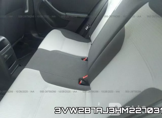 3VW2B7AJ3HM227031 фото 7