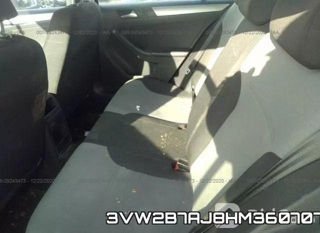 3VW2B7AJ8HM360707 фото 8