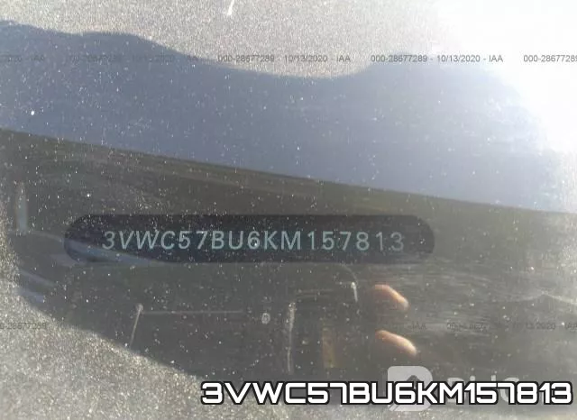 3VWC57BU6KM157813 фото 8