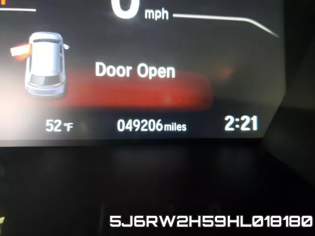 5J6RW2H59HL018180 фото 8