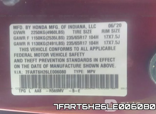 7FART6H26LE006080 фото 10