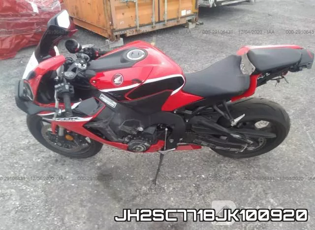 JH2SC7718JK100920 фото 9