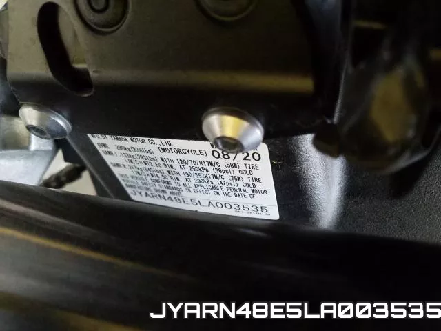 JYARN48E5LA003535 фото 2