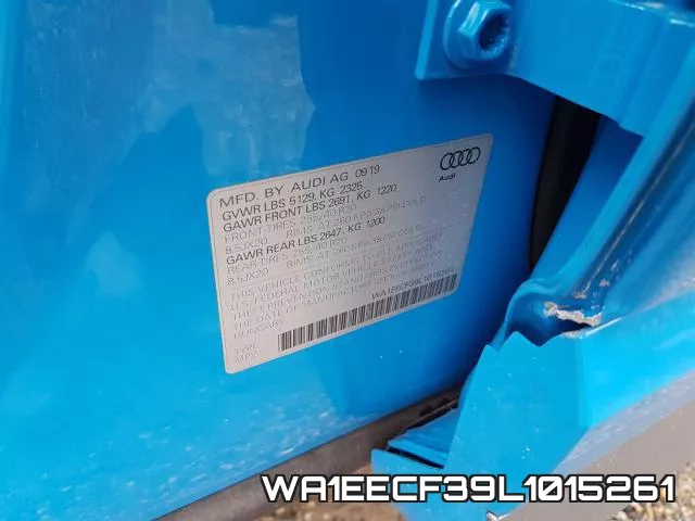 WA1EECF39L1015261 фото 2