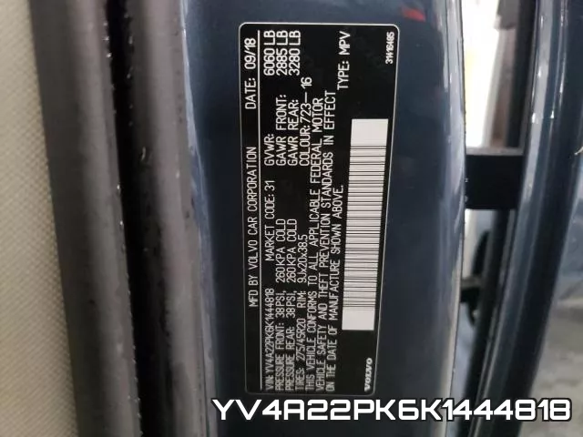YV4A22PK6K1444818 фото 2