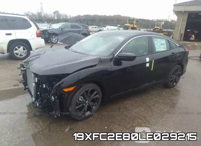 19XFC2E80LE029215 фото 3