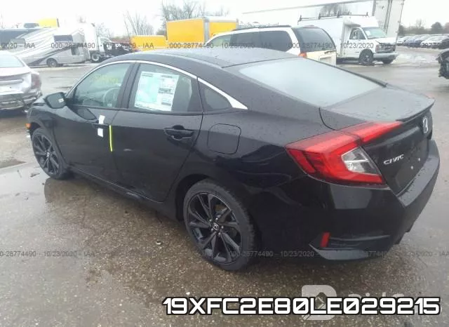 19XFC2E80LE029215 фото 4