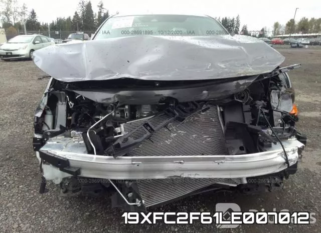 19XFC2F61LE007012 фото 6