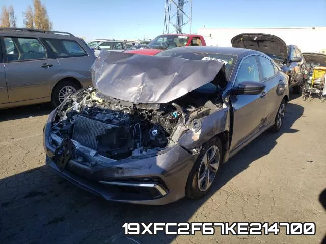 19XFC2F67KE214700 фото 3