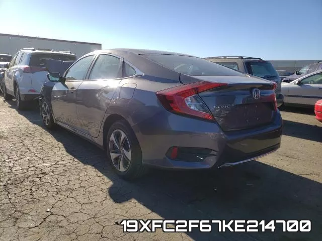 19XFC2F67KE214700 фото 4
