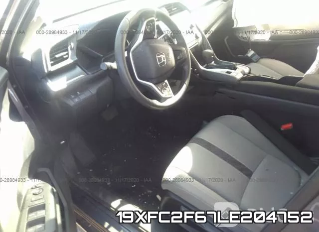 19XFC2F67LE204752 фото 6