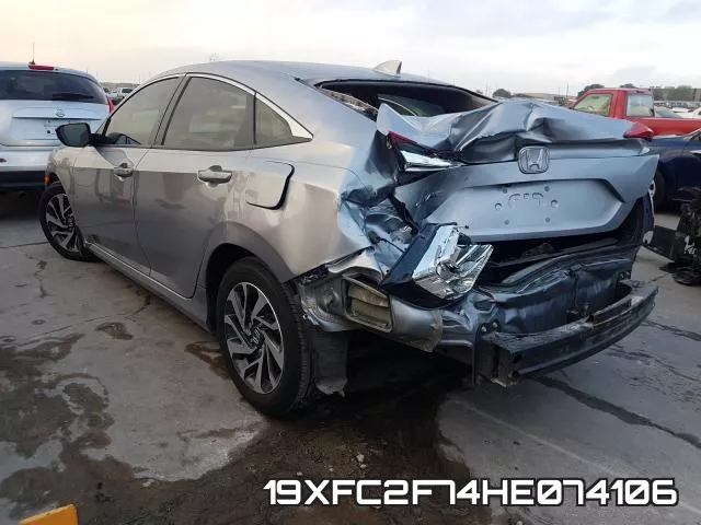 19XFC2F74HE074106 фото 3