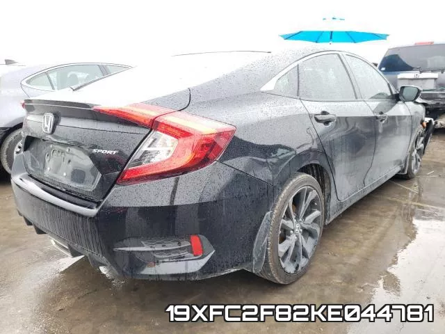 19XFC2F82KE044781 фото 5