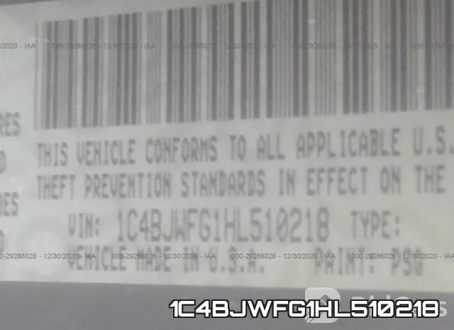 1C4BJWFG1HL510218 фото 10