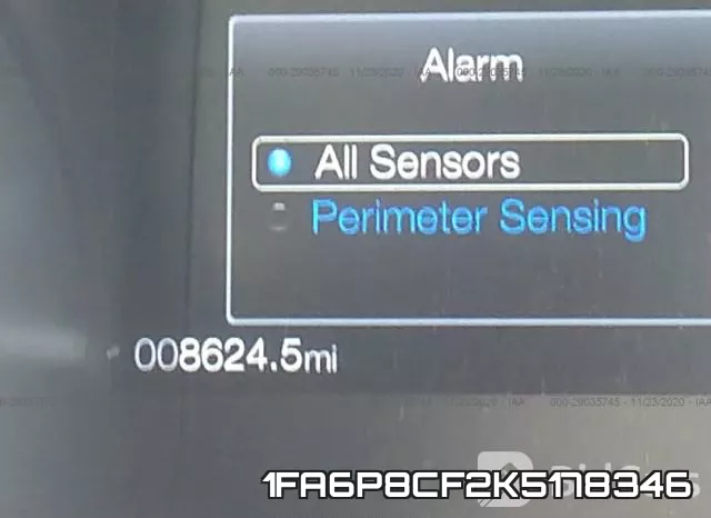 1FA6P8CF2K5178346 фото 8