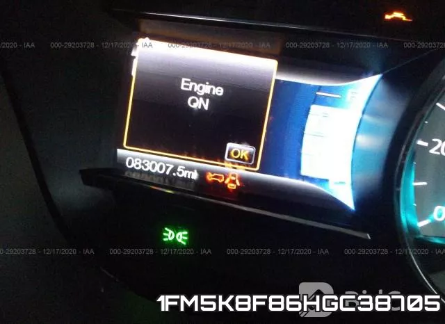 1FM5K8F86HGC38705 фото 7