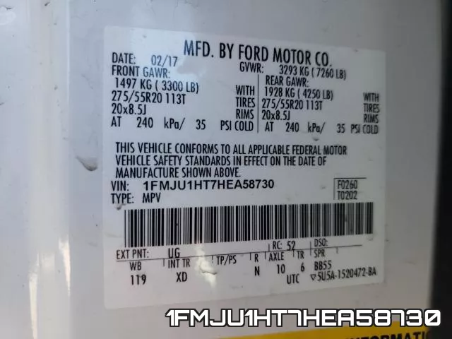 1FMJU1HT7HEA58730 фото 2