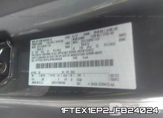 1FTEX1EP2JFB24024 фото 10