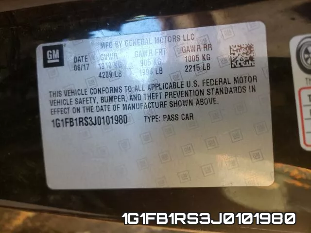 1G1FB1RS3J0101980 фото 2
