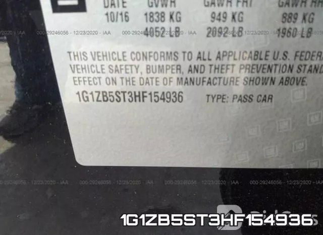 1G1ZB5ST3HF154936 фото 8