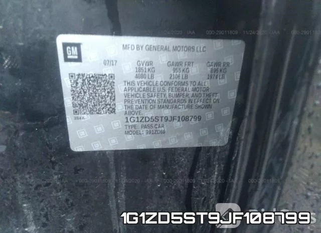 1G1ZD5ST9JF108799 фото 10