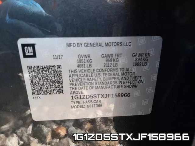 1G1ZD5STXJF158966 фото 2