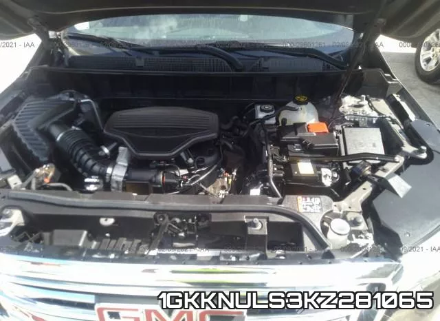 1GKKNULS3KZ281065 фото 2
